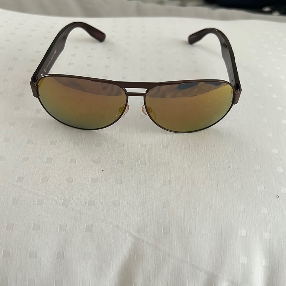 Alexander McQueen brown sunglasses